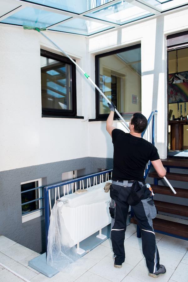 Carmarthenshire Window Cleaners - High rise window cleaners - Comserve Ltd