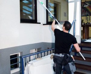 Llanelli Window Cleaners Comserve Ltd High Rise Window Cleaning Llanelli